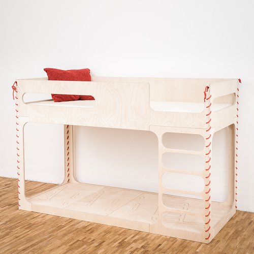 Flora in the Sky - Lit superposé - Rouge